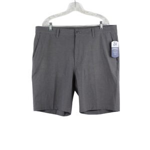 Ben Hogan Gray Men's Modern Fit Casual Shorts Slash Pockets 38 005